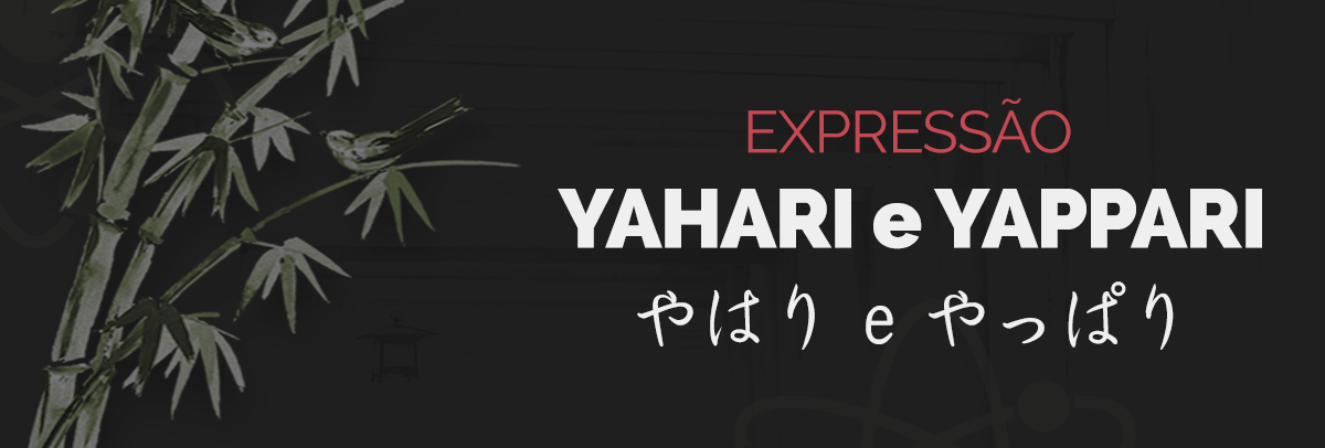 YAHARI (やはり) | Aconteceu como esperado