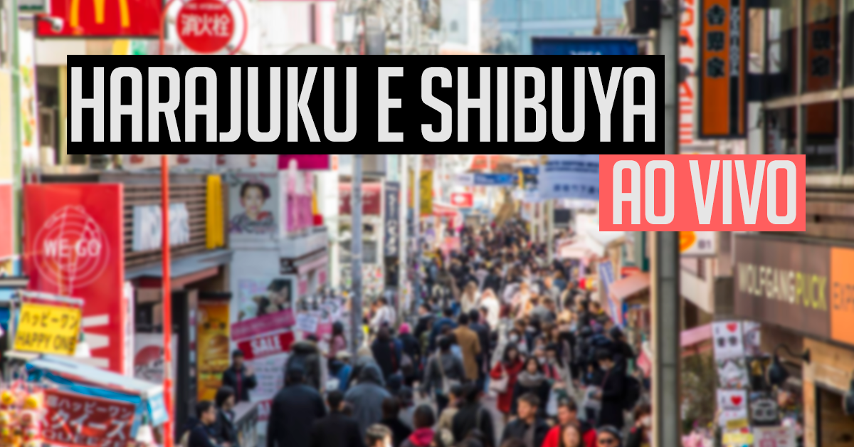 Falando sobre o Japão andando pelas ruas de Harajuku e Shibuya